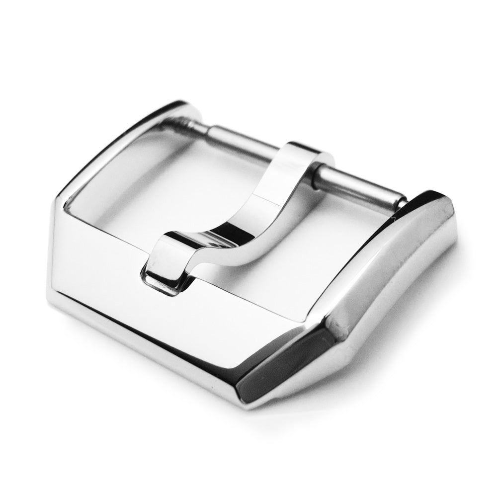 18mm, 20mm, 21mm, 23mm Top Quality Stainless Steel 316L Spring Bar type 3mm-Tongue Buckle, Polished