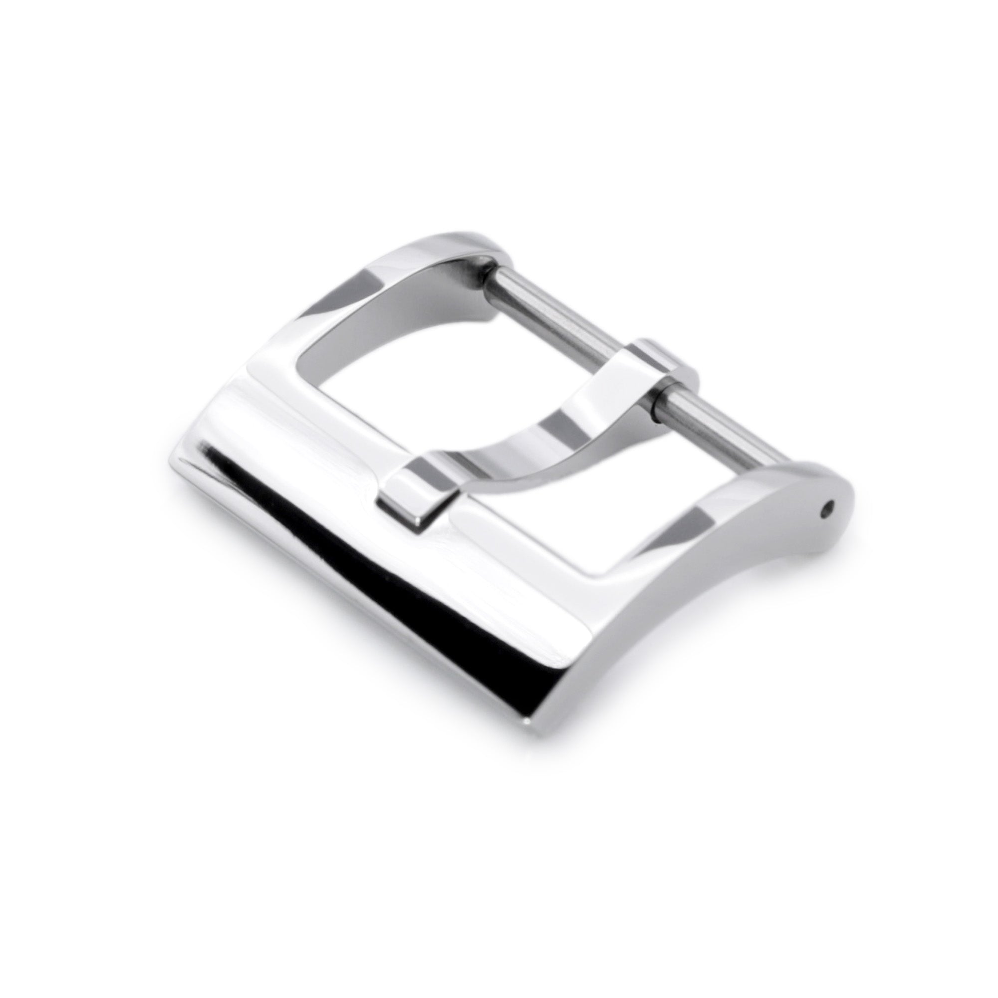 18mm, 20mm or 22mm #67 Sporty Tang Buckle for Leather Watch Strap, Polished