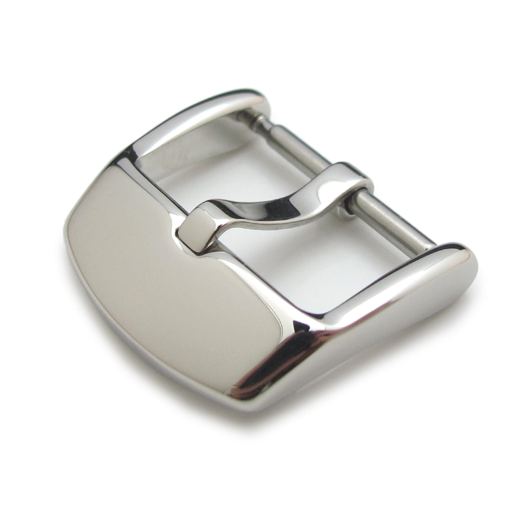 18,20,22,24 mm High Quality 316L Stainless Steel Spring Bar type Streamline Buckle, Polished finish