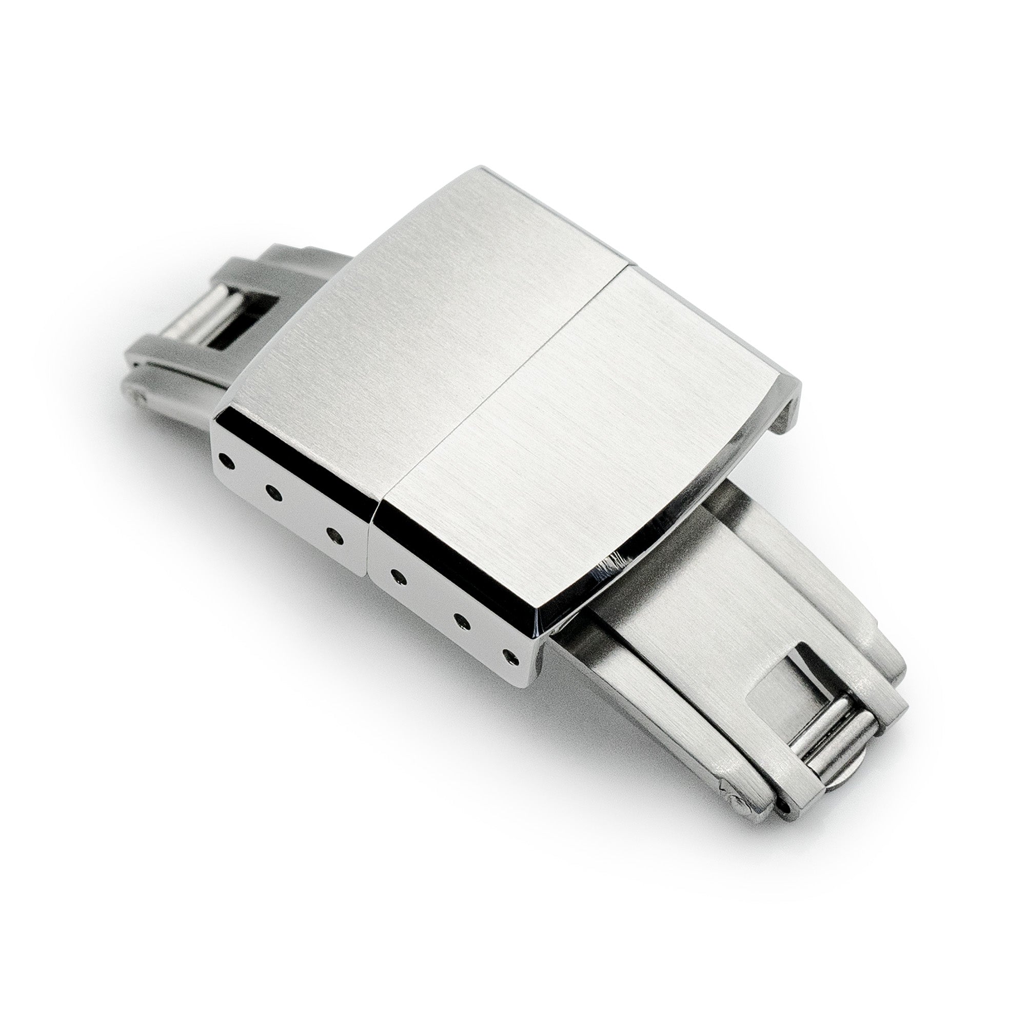 16mm or 18mm Deployment Buckle / Butterfly Watch Clasp, Brushed