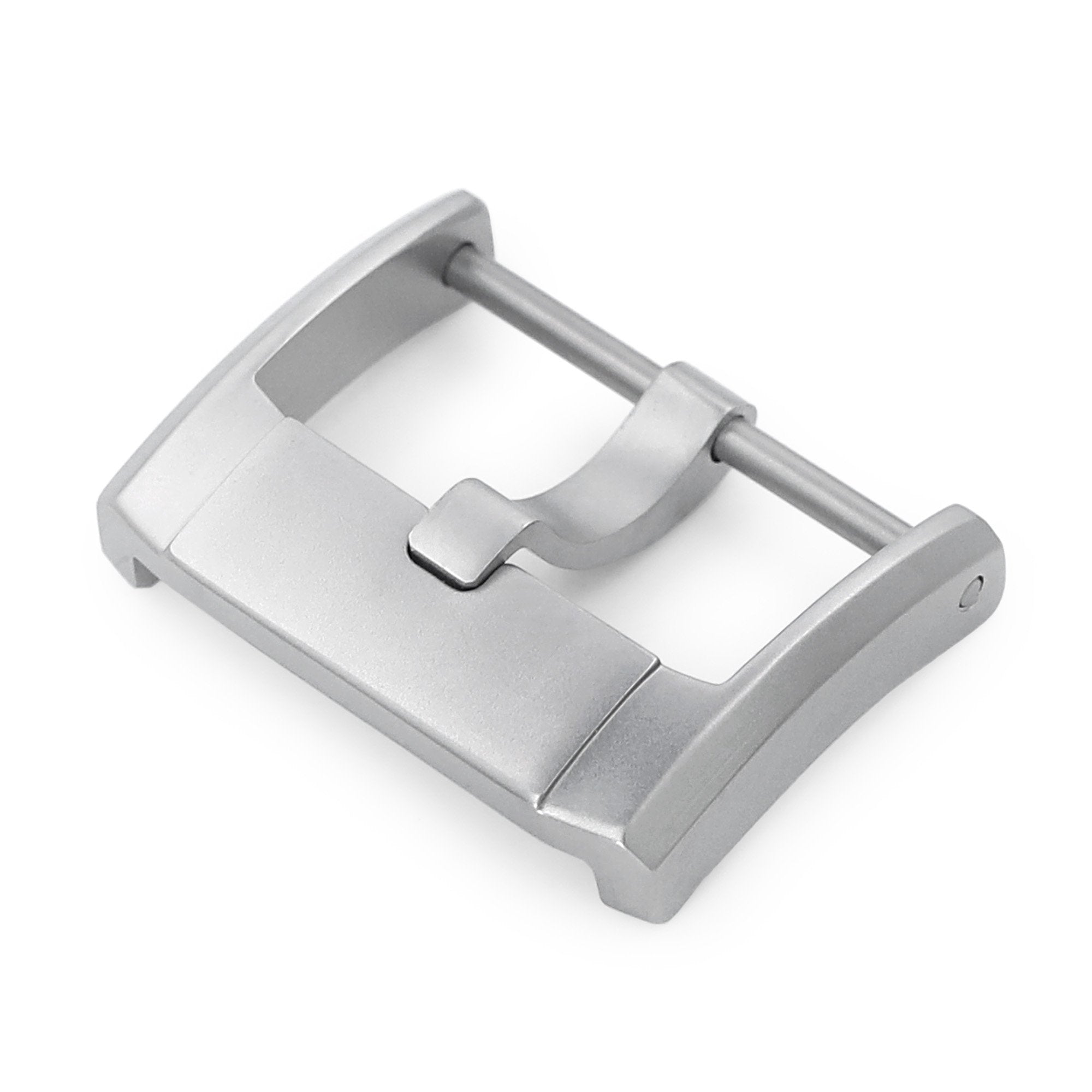 20mm Stainless Steel 316L Screw-in Buckle IWC-Style Sandblasted Finish