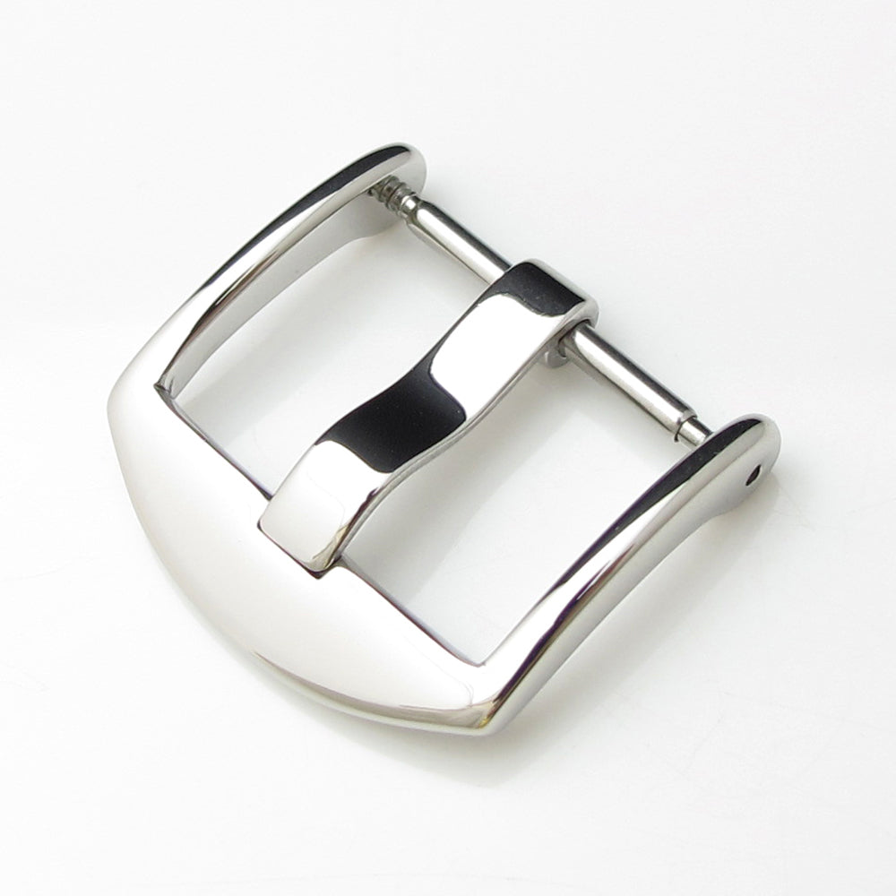 20mm, 22mm Top Quality Stainless Steel 316L Spring Bar type Buckle, Polished finish