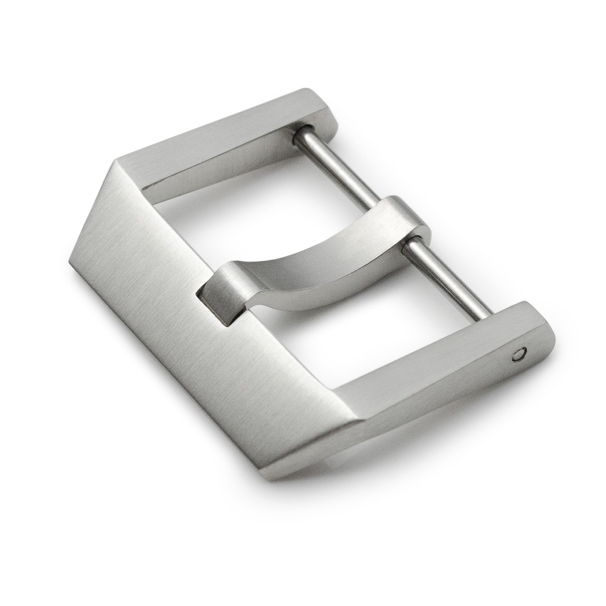 24mm High Quality 316L Stainless Steel Screw type 4mm Tongue Buckle, Brushed finish