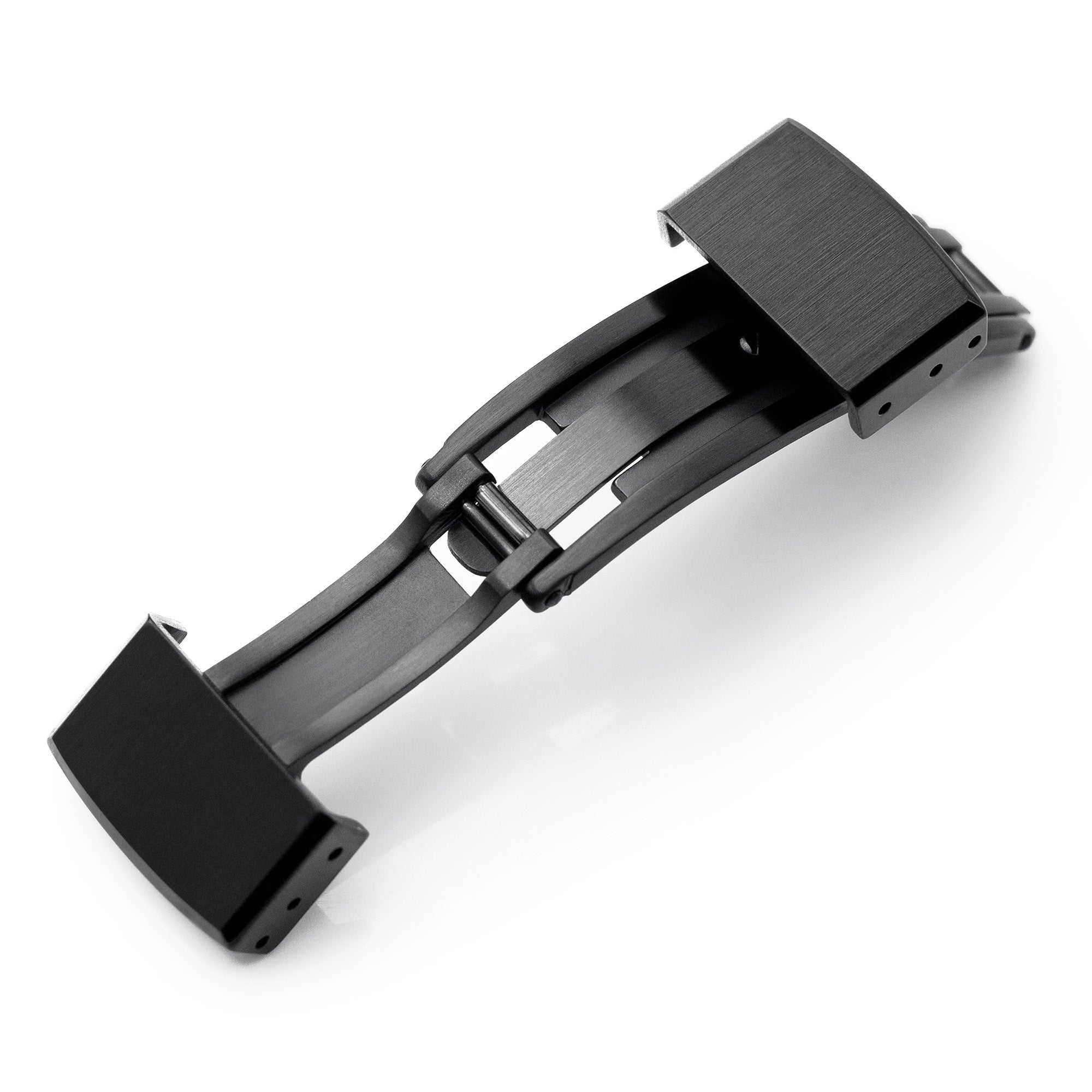 16mm Deployment Buckle / Butterfly Watch Clasp, Diamond-like Carbon (DLC coating)