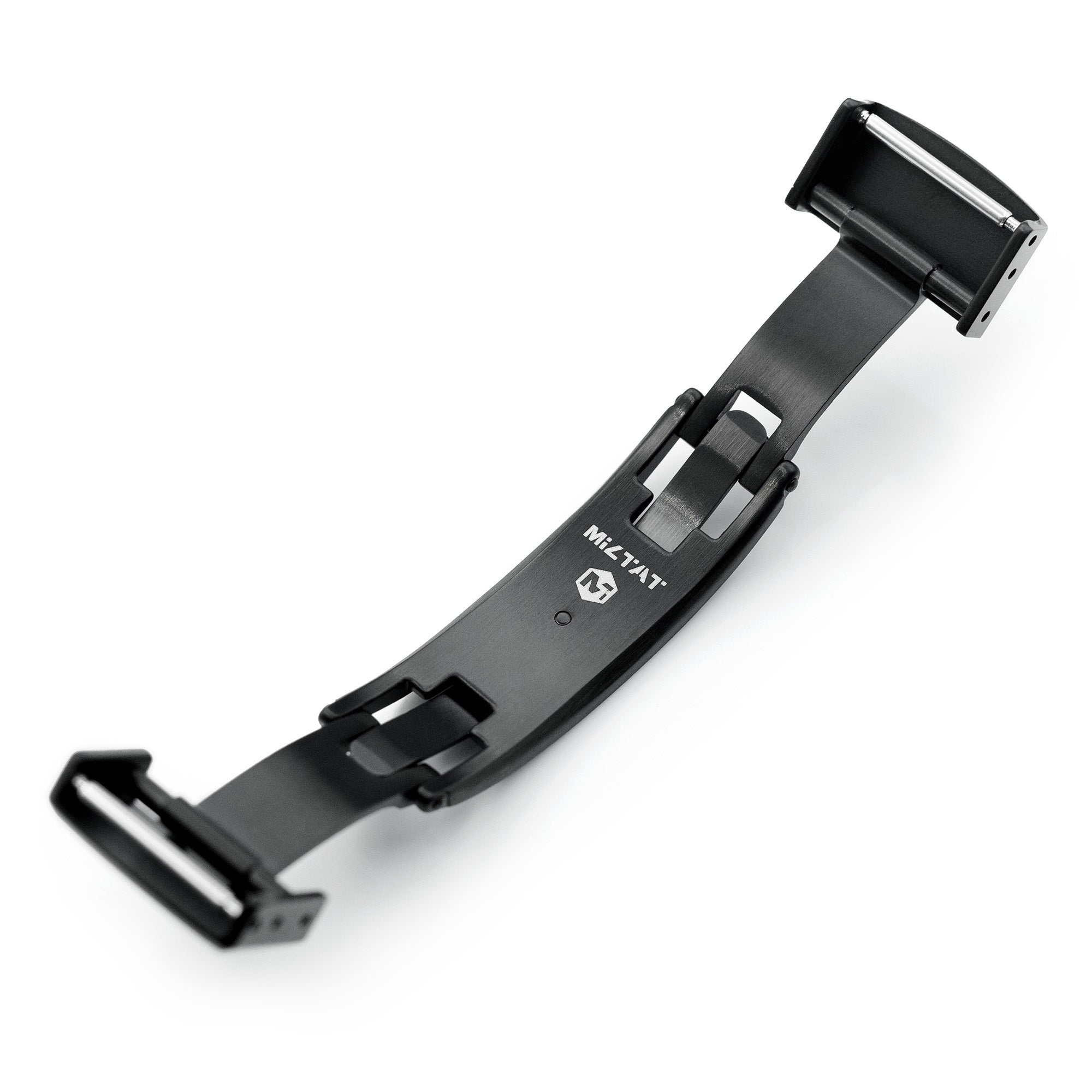 16mm Deployment Buckle / Butterfly Watch Clasp, Diamond-like Carbon (DLC coating)