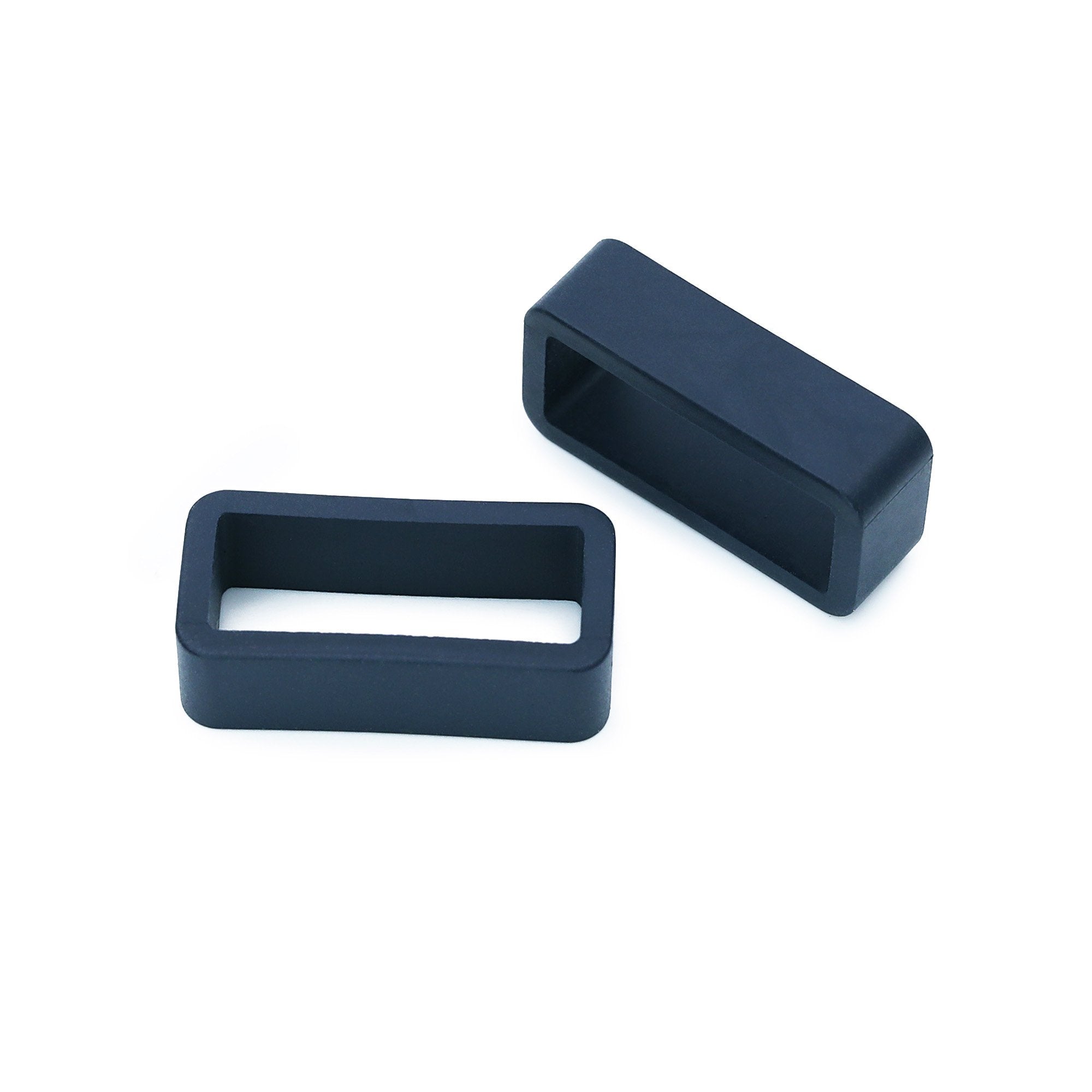 20mm Crafter Blue - Dark Blue Rubber Curved Lug Watch Strap compatible with Seiko Baby MM200 & Mini Turtles