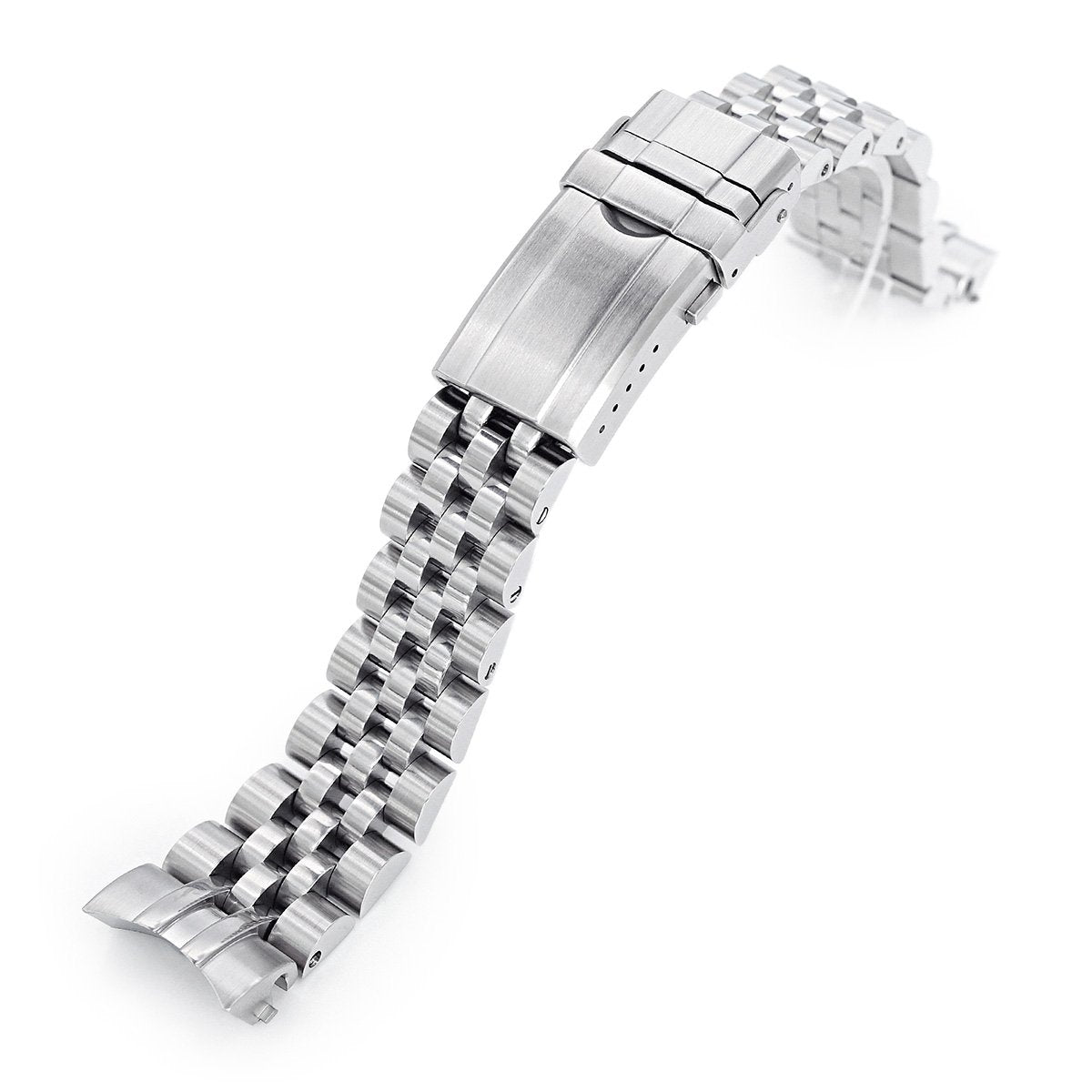 Beyond the Vintage Angus Louis JUB Watch Band for TUD Tiger 79280 in Brushed, Turning Clasp