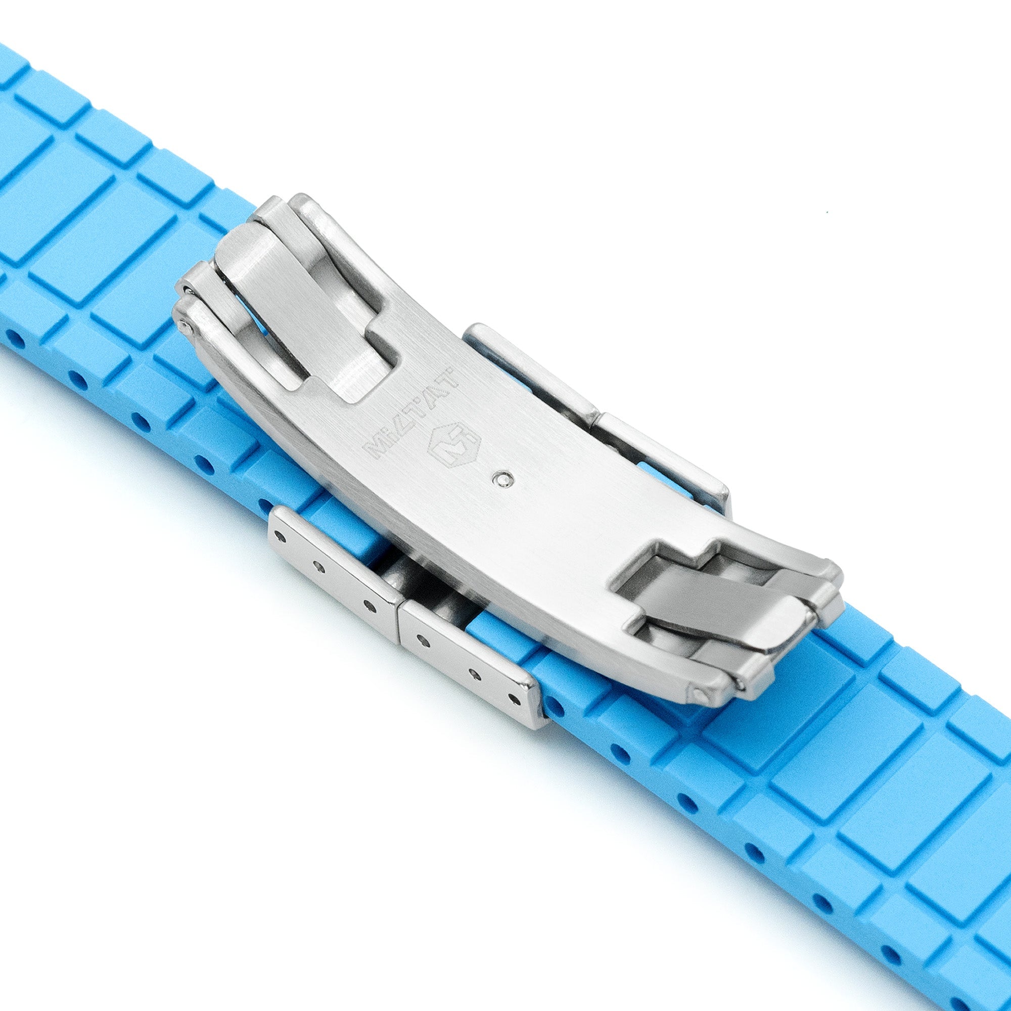 Quick Release FKM29 Sky Blue FKM Rubber watch strap