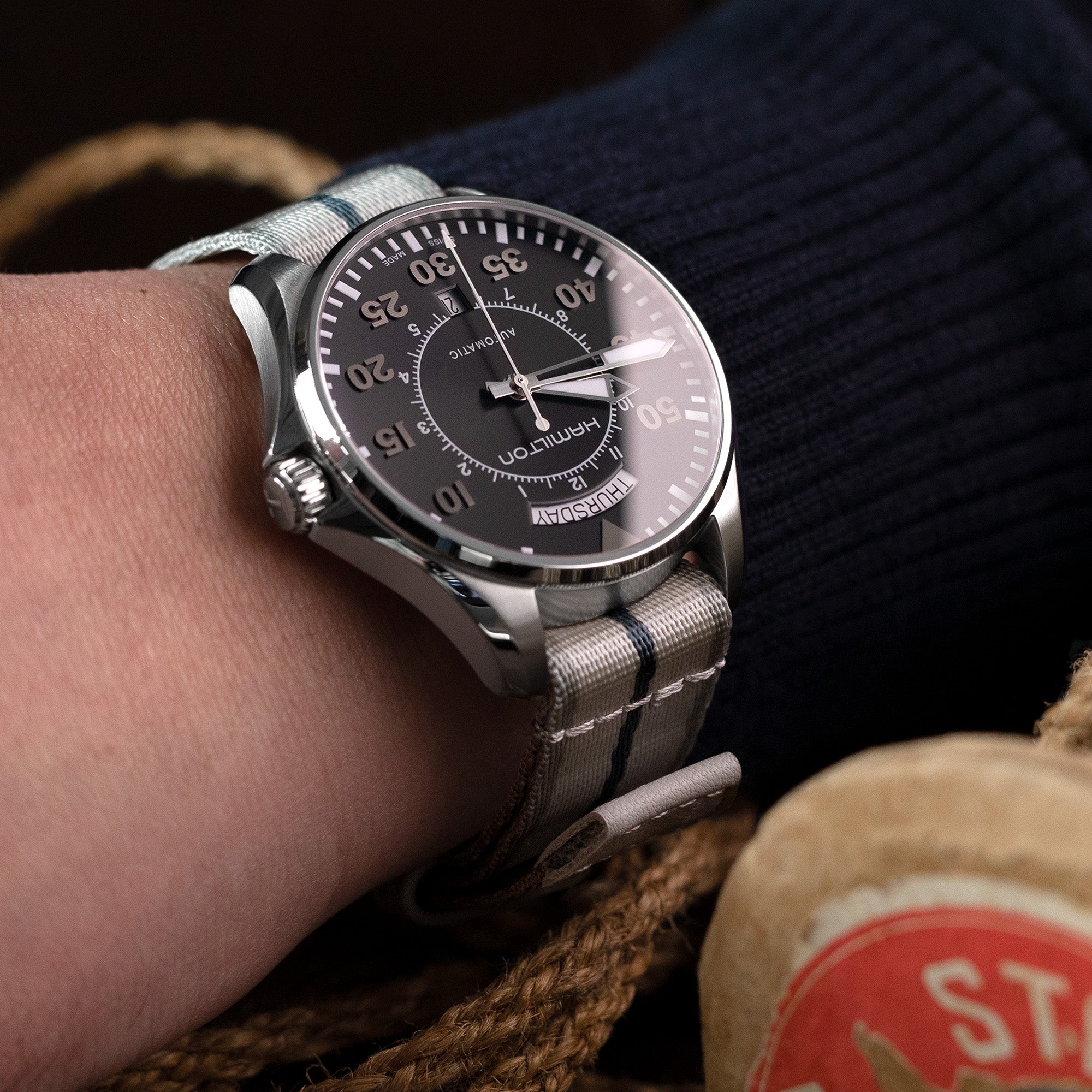 20mm or 22mm The M-22 B Strap by HAVESTON Straps