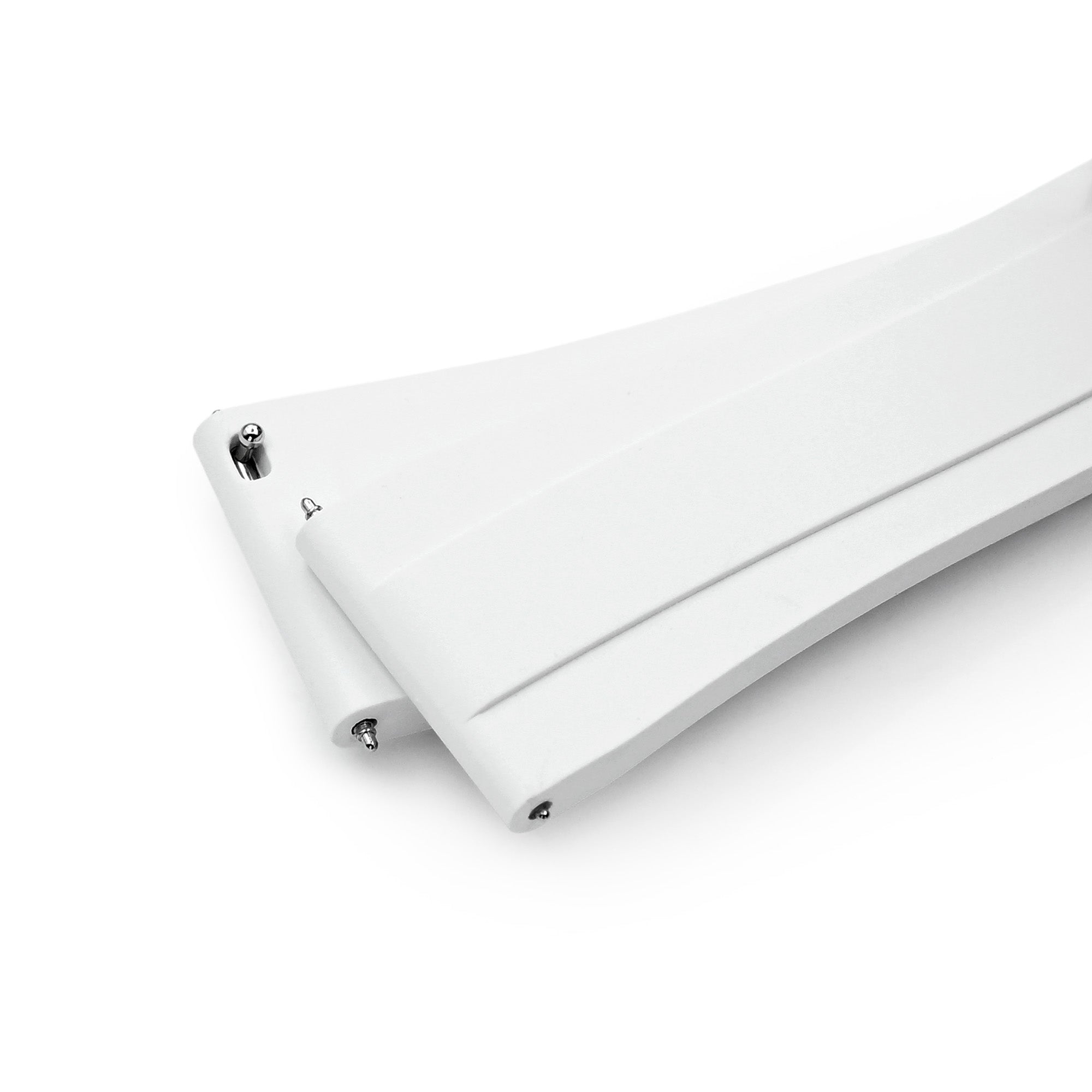 StrapXPro - DT01U Quick Release Universal Cut To Fit FKM Rubber Strap, White