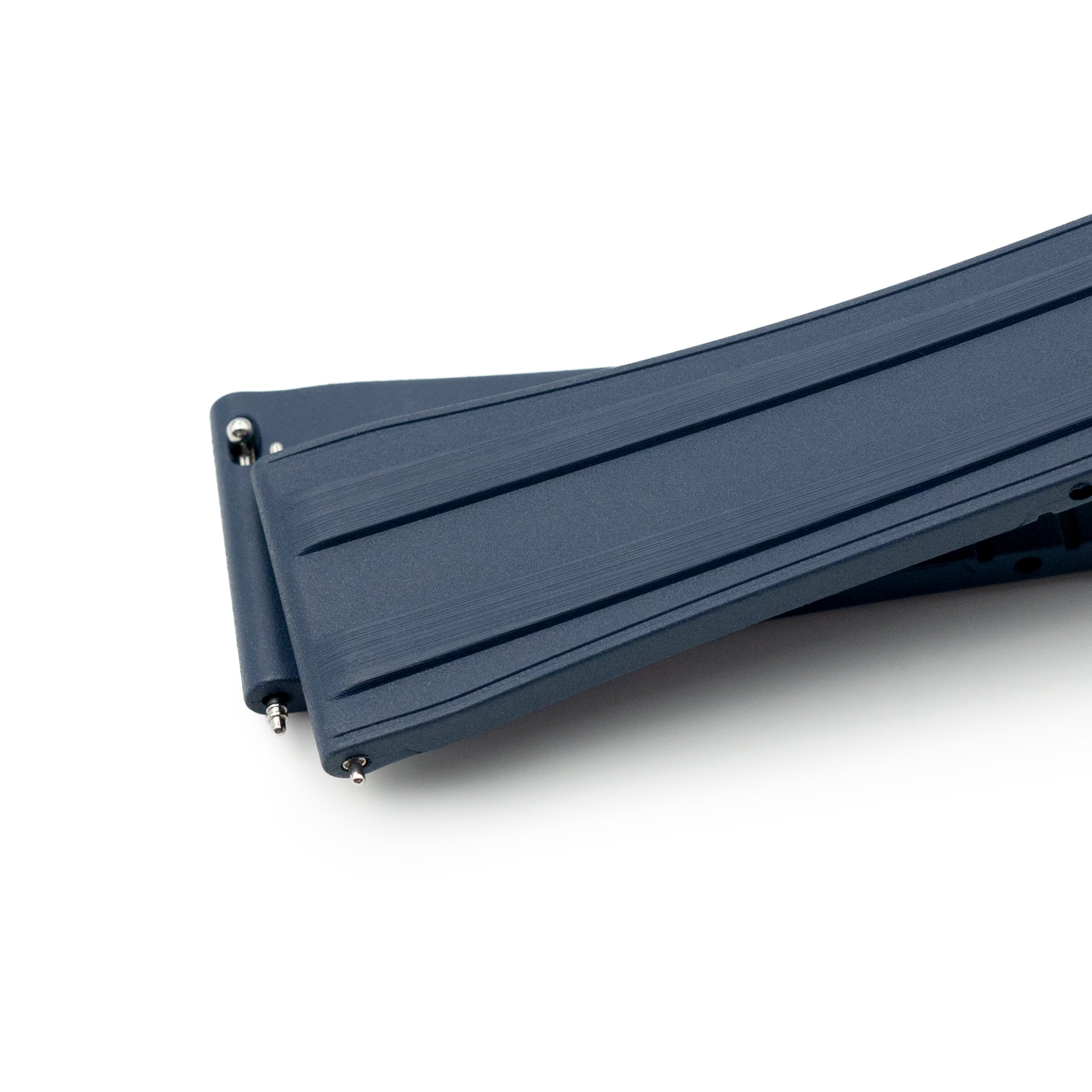 20mm Quick Release FKM28 Navy Blue FKM Rubber watch strap